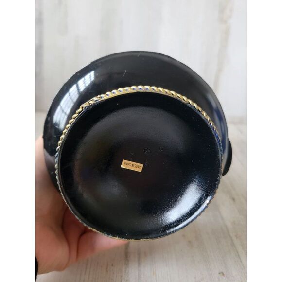 Halloween black cat tealight candle holder Witch hat unique - Picture 9 of 10